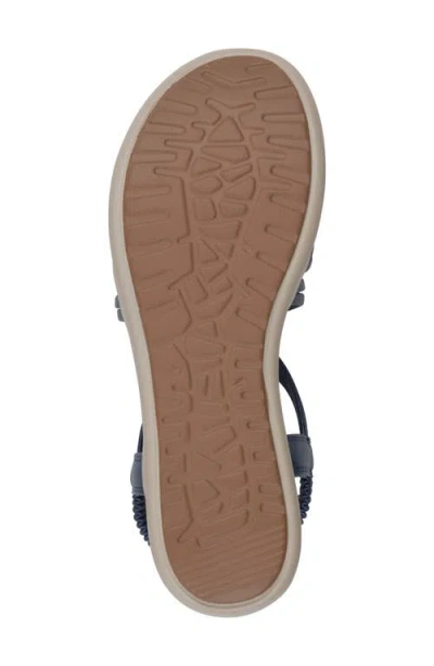 Gc Shoes Women's Fran Strappy Wedge Sandals In Navy