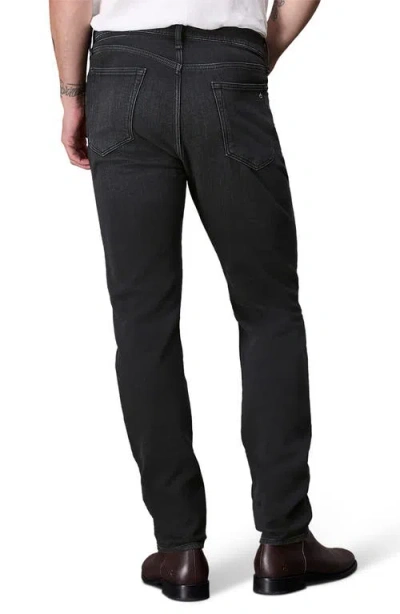 Rag & Bone Miramar Athletic Fit 3 Neo Knit Jeans In Hyde Blue In Washed Black