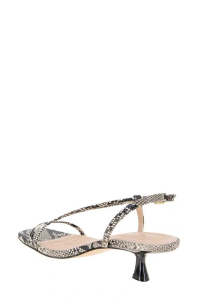 Bcbgeneration Inaya Snakeskin Embossed Sandal In Multi Snake