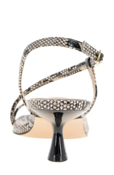 Bcbgeneration Inaya Snakeskin Embossed Sandal In Multi Snake