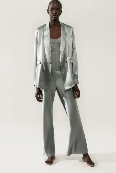 Silk Laundry Bias Cut Pants Moon In Moon