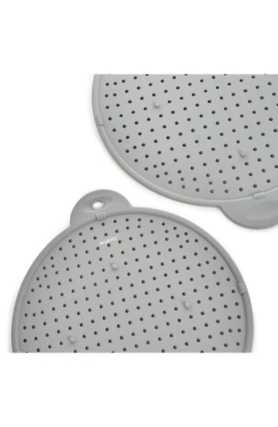 Berghoff Silicone 2-pc. Splatter Screen Set In Grey
