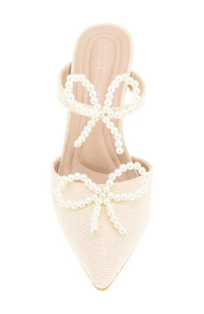 Bcbg Bardia Pointed Toe Mule In Natural