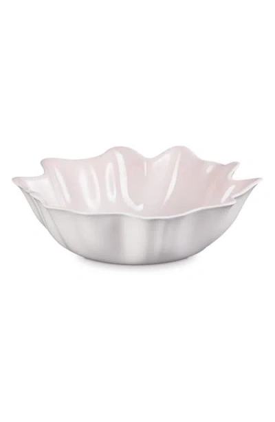 Le Creuset Iris Collection Stoneware Serving Bowl In Shell Pink