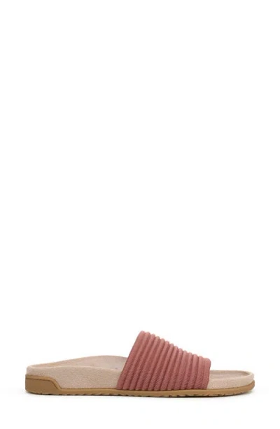 Vionic Evie Slide Sandal In Withered Rose