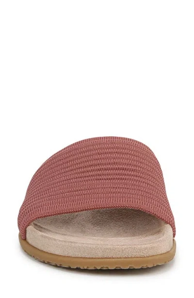Vionic Evie Slide Sandal In Withered Rose