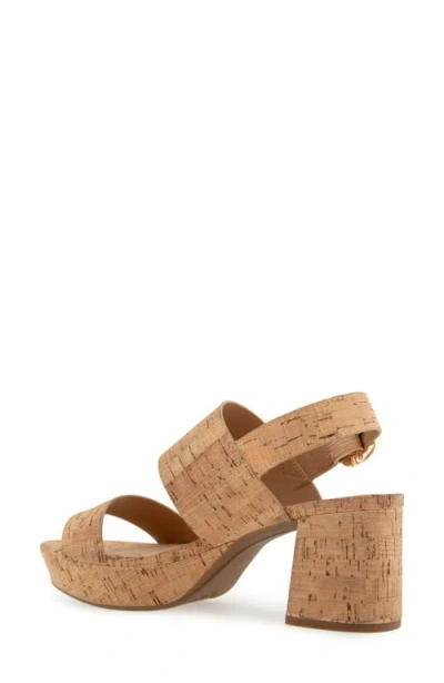 Aerosoles Wide Width Camera Platform Sandal In Neutral