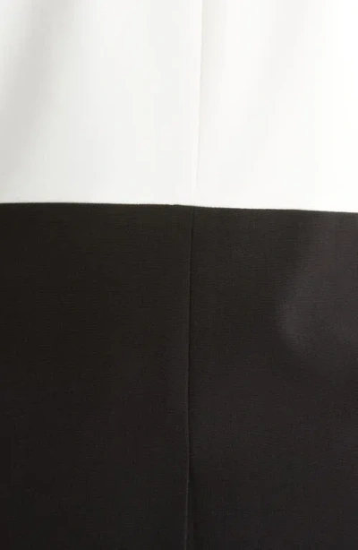 Tahari Asl Colorblock Blazer In Black