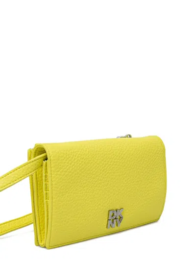 Dkny Etta Wallet In Yellow