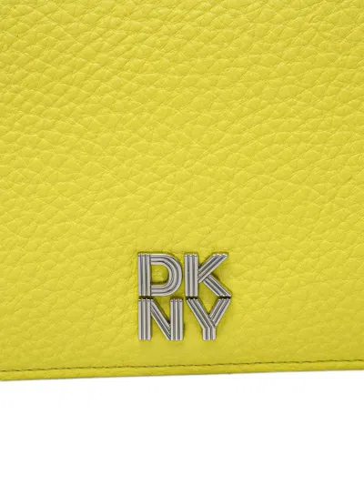 Dkny Etta Wallet In Yellow