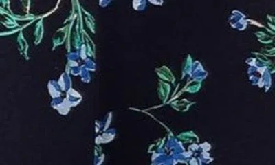 Petal And Pup Petal & Pup Hendrix Floral Print Midi Dress In Blue