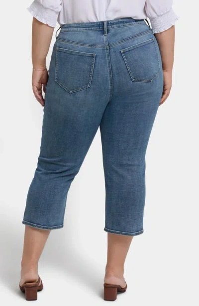Nydj Joni Relaxed Capri Jeans In Majorca Bay In Majorca Bay