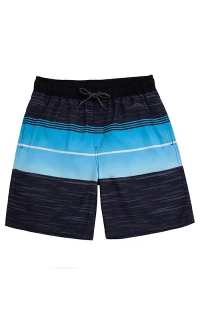 Rokka&rolla All-day Comfort Mesh-lined Swim Trunks In Blue
