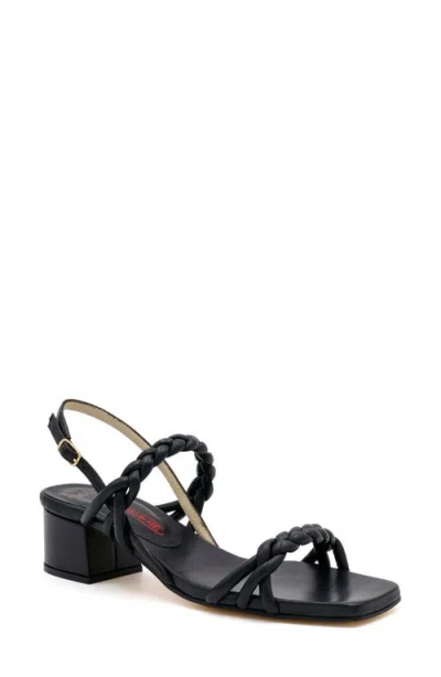 Amalfi By Rangoni Milena Slingback Sandal In Black Parmasoft