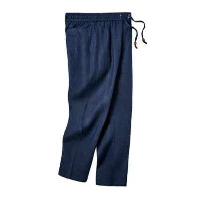 Tombolo Easy-going Pants In Blue