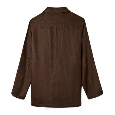 Tombolo Easy-going Jacket In Brown