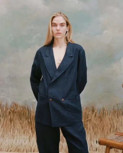 Tombolo Easy-going Jacket In Blue