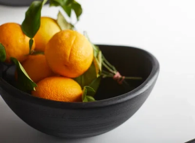 The Collective Deep Medium Bowl In Ebony