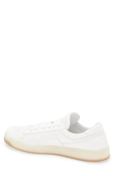 Prada Leather Sneakers In Nude