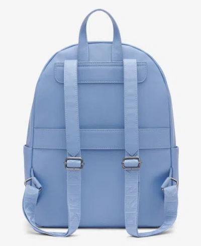 Dkny Nyc Backpack In Blue Suede