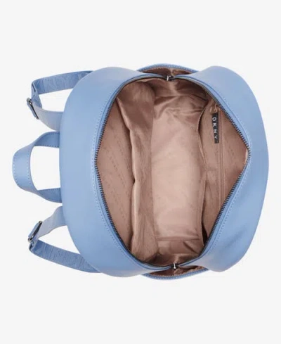 Dkny Nyc Backpack In Blue Suede