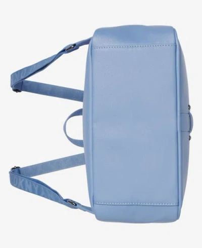 Dkny Nyc Backpack In Blue Suede