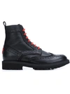 Givenchy Commando Leather Ankle Boots