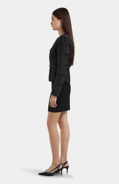 Rudsak Quilted Light Down Jacket In Black