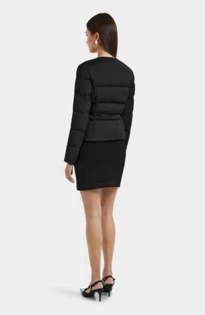 Rudsak Quilted Light Down Jacket In Black