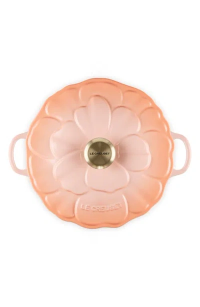 Le Creuset Enameled Cast Signature 2.25 Qt. Petal Braiser In Peche