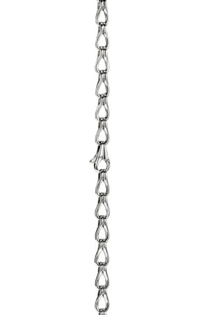 John Hardy Surf Silver Link Necklace In Sterling Silver
