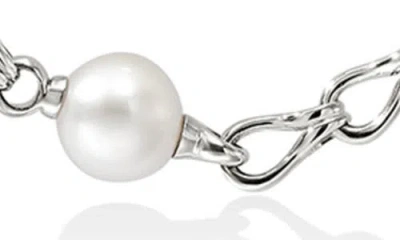 John Hardy Surf Silver Link Necklace In Sterling Silver