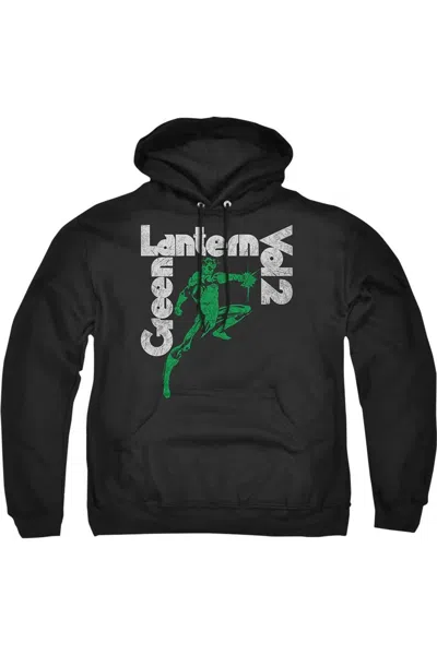 Gildan Green Lantern Green Lantern Vol 2 Adult Pull Over Hoodie / Hooded Sweatshirt In Black