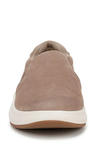Dr. Scholl's Women's Feel Well Plantar Fasciitis Slip On Sneakers In Taupe