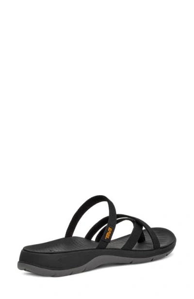 Teva Women's Tirra Traveler Flip Flop Sandals In Black