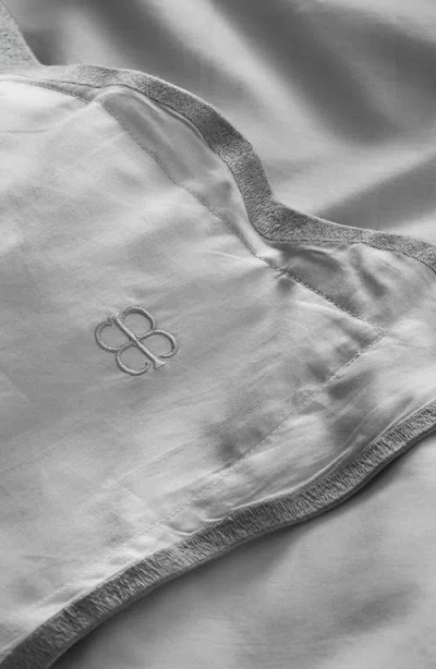 Boll & Branch Signature Curved Edge Duvet Cover & Shams Set In Sky/shore