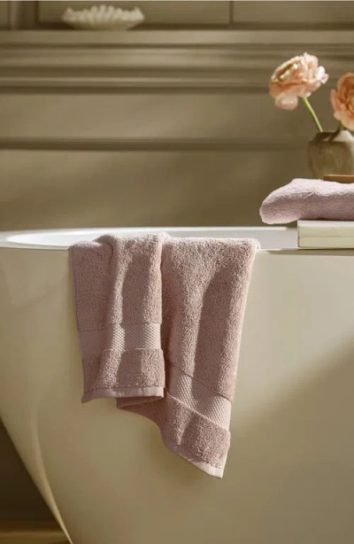 Boll & Branch Plush Bath Towel Set In Dusty Rose