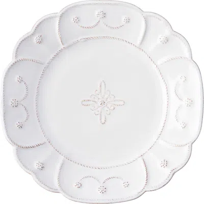 Juliska Jardins Du Monde Set Of 4 Dessert Plates In Whitewash