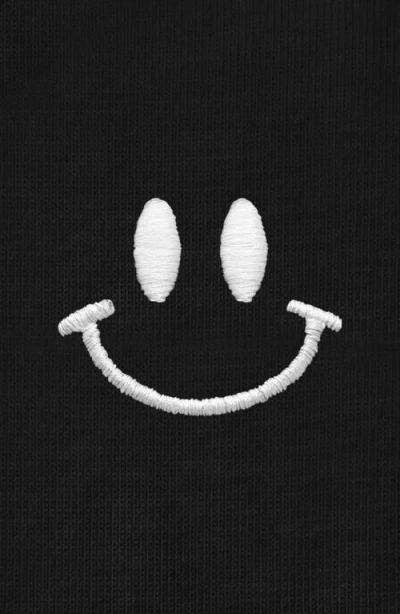 Dalix Smile Face Tee In Black
