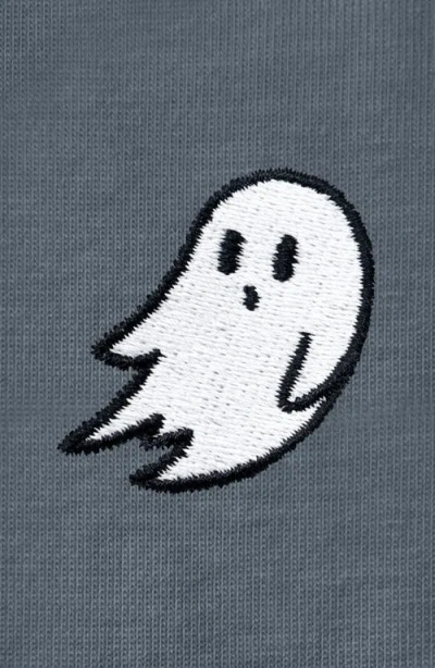 Dalix Ghost Womens Relaxed Tee In Vintage Navy