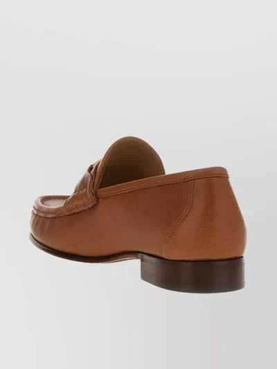 Valentino Garavani Vlogo Signature Loafer In Brown