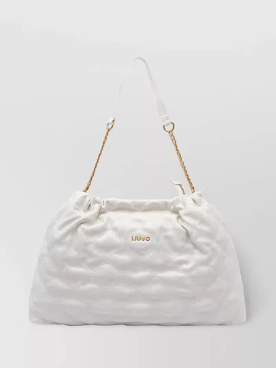 Liu •jo Liu Jo Sirin Small' Hobo Bag In White