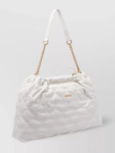 Liu •jo Liu Jo Sirin Small' Hobo Bag In White