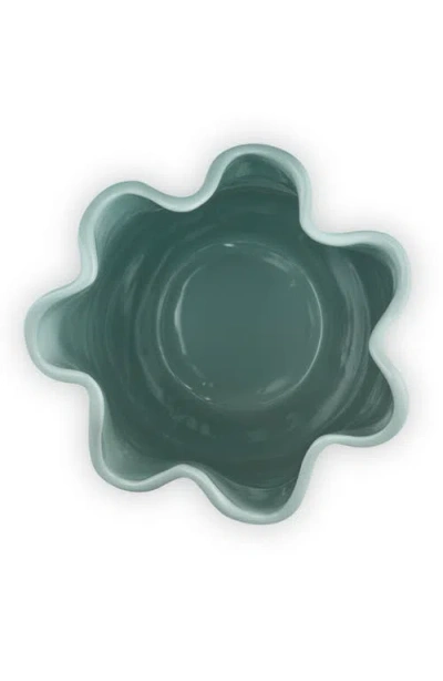 Le Creuset Iris Stoneware Vase In Sea Salt