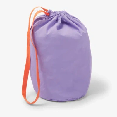 Primary Kids Packable Windbreaker In Iris