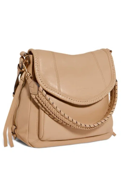 Aimee Kestenberg All For Love Convertible Leather Shoulder Bag In Camel