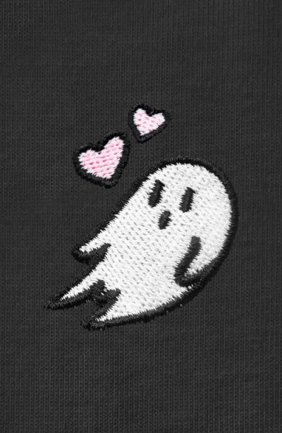 Dalix Heartly Ghost Tee In Dark Gray