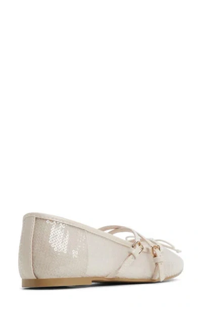 Aldo Women's Amberlee Cross Strap Ballet Flats In Grey