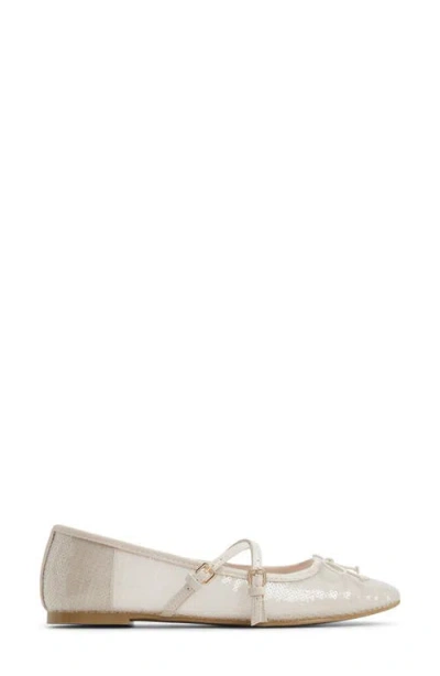 Aldo Women's Amberlee Cross Strap Ballet Flats In Grey