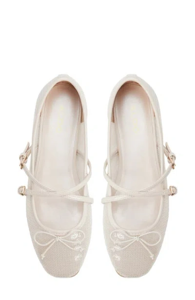 Aldo Women's Amberlee Cross Strap Ballet Flats In Grey